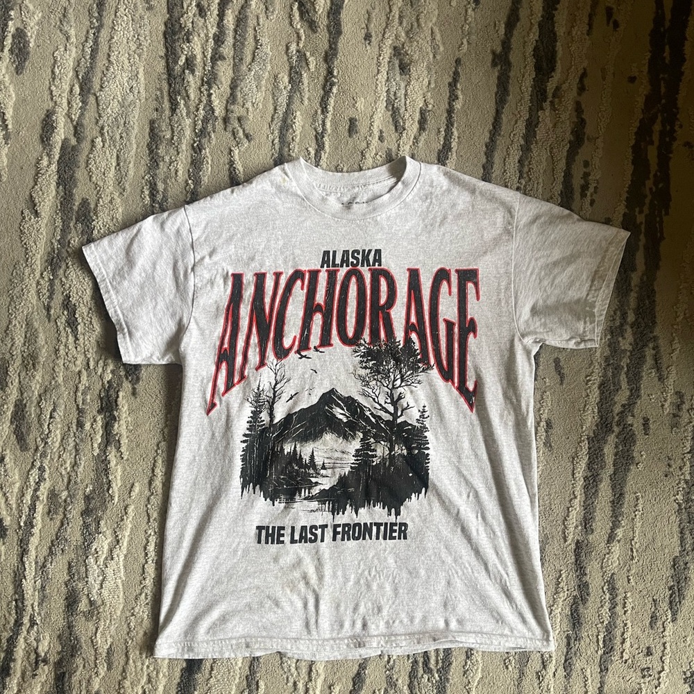 PacSun Anchorage Graphic Tee - White
